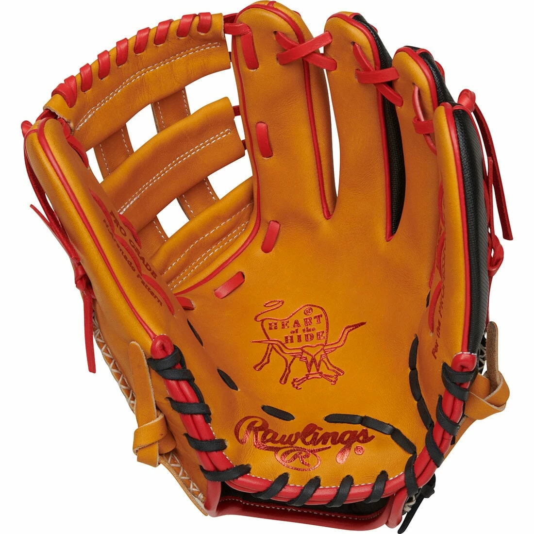 2023 Rawlings Heart Of The Hide ColorSync 7.0 12" Infield Baseball Glove: RPRONA28TSS 4 2023 Rawlings Heart Of The Hide ColorSync 7.0 12" Infield Baseball Glove: RPRONA28TSS - Image 2