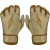 Bruce Bolt PREMIUM PRO Gold Series Batting Gloves: Short Cuff 2 Bruce Bolt PREMIUM PRO Gold Series Batting Gloves: Short Cuff -Outlet Fielding Gloves Store SC GLD HERO