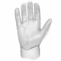 Bruce Bolt PREMIUM PRO BRINSON Series Short Cuff Batting Gloves: White 9 Bruce Bolt PREMIUM PRO BRINSON Series Short Cuff Batting Gloves: White -Outlet Fielding Gloves Store SC LBW PALM
