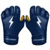 Bruce Bolt PREMIUM PRO Short Cuff Batting Gloves: Navy 1 Bruce Bolt PREMIUM PRO Short Cuff Batting Gloves: Navy -Outlet Fielding Gloves Store SC NVYG HERO