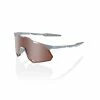 100% HYPERCRAFT Sunglasses Matte Stone Grey - HiPER Crimson Silver Mirror Lens -Outlet Fielding Gloves Store SP22 HYPERCRAFT XS 60002 00001 3Q