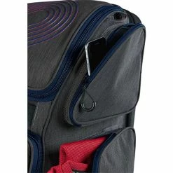 DeMarini Special Ops Front Line Wheeled Roller Bag: WB57109 -Outlet Fielding Gloves Store SidePocketView