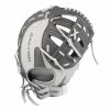 Easton Professional Collection Lauren Chamberlain 12.5" Fastpitch First Base Mitt: LC44 -Outlet Fielding Gloves Store Signature Series Lauren Chamberlain LC44 Back