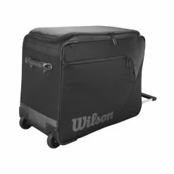 Wilson Coaches Ball Bucket Roller Bag: WB5710701 21 Wilson Coaches Ball Bucket Roller Bag: WB5710701 -Outlet Fielding Gloves Store WB5710701 1 Wilson Ball Bucket Bag Black.png.cq5dam.web .1200.1200