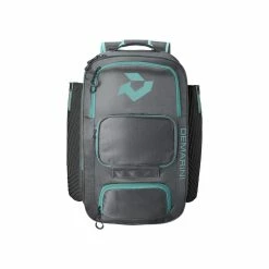 2022 DeMarini Spectre Baseball And Softball Backpack: WB57176 -Outlet Fielding Gloves Store WB5717602 2 Spectre Backpack Grey Mint.png.cq5dam.web .1200.1200