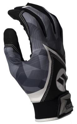 2020 Black Worth Batting Gloves: WBGL20-BLK 7 2020 Black Worth Batting Gloves: WBGL20-BLK -Outlet Fielding Gloves Store WBGL20 BLK side