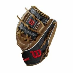 2021 Wilson A2K 1787 11.75" Infield Baseball Glove: WBW1000601175 -Outlet Fielding Gloves Store WBW100060 2 A2K IF 1787 1175 SaddleTan BlackSnakeSS.png.cq5dam.web .1200.1200