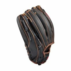 2021 Wilson A2K D33SS 11.75" Pitcher's Baseball Glove: WTA2KRB21D33 -Outlet Fielding Gloves Store WBW100063 3 A2K P D33 1175 BlackSnakeSS SaddleTan.png.cq5dam.web .1200.1200