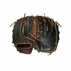 2021 Wilson A2K D33SS 11.75" Pitcher's Baseball Glove: WTA2KRB21D33 -Outlet Fielding Gloves Store WBW100063 8 A2K P D33 1175 BlackSnakeSS SaddleTan.png.cq5dam.web .1200.1200