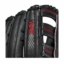2021 Wilson A2K 1775SS 12.75" Outfield Baseball Glove: WBW1000671275 -Outlet Fielding Gloves Store WBW100067 5 A2K OF 1775SS 1275 BlackSS BlackSnakeSS Red.png.cq5dam.web .1200.1200