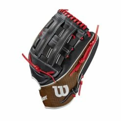 2021 Wilson A2K 1799SS 12.75" Outfield Baseball Glove: WBW1000691275 -Outlet Fielding Gloves Store WBW100069 2 A2K OF 1799SS 1275 BlackSS BrownSnakeSS Black.png.cq5dam.web .1200.1200