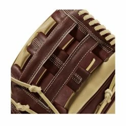 2021 Wilson A2000 1799 12.75" Outfield Baseball Glove: WBW1000941275 -Outlet Fielding Gloves Store WBW100094 4 A2000 OF 1799 1275 Blonde Walnut.png.cq5dam.web .1200.1200
