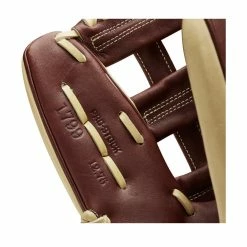 2021 Wilson A2000 1799 12.75" Outfield Baseball Glove: WBW1000941275 -Outlet Fielding Gloves Store WBW100094 6 A2000 OF 1799 1275 Blonde Walnut.png.cq5dam.web .1200.1200
