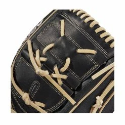 2021 Wilson A2000 B2SS 12" SuperSkin Pitcher's Baseball Glove: WBW10010012 17 2021 Wilson A2000 B2SS 12" SuperSkin Pitcher's Baseball Glove: WBW10010012 -Outlet Fielding Gloves Store WBW100100 4 A2000 P B2SS 12 BlackSS Blonde.png.cq5dam.web .1200.1200