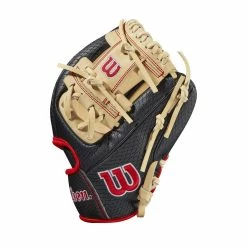 2021 Wilson A2000 PF88SS Pedroia Fit 11.25" Infield Baseball Glove: WTA20RB20PF88SS -Outlet Fielding Gloves Store WBW100107 2 A2000 IF PF88SS 1125 BlackSnakeSS Blonde Red.png.cq5dam.web .1200.1200