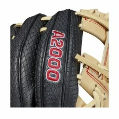 2021 Wilson A2000 PF88SS Pedroia Fit 11.25" Infield Baseball Glove: WTA20RB20PF88SS -Outlet Fielding Gloves Store WBW100107 5 A2000 IF PF88SS 1125 BlackSnakeSS Blonde Red.png.cq5dam.web .1200.1200