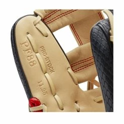 2021 Wilson A2000 PF88SS Pedroia Fit 11.25" Infield Baseball Glove: WTA20RB20PF88SS -Outlet Fielding Gloves Store WBW100107 6 A2000 IF PF88SS 1125 BlackSnakeSS Blonde Red.png.cq5dam.web .1200.1200