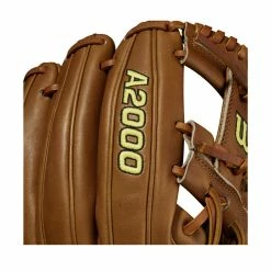 2021 Wilson A2000 DP15 Pedroia Fit 11.5" Infield Baseball Glove: WTA20RB21DP15 -Outlet Fielding Gloves Store WBW100108 5 A2000 IF DP15 115 SaddleTan.png.cq5dam.web .1200.1200