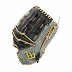 2021 Wilson A2000 1799SS 12.75" SuperSkin Outfield Baseball Glove: WBW1001121275 -Outlet Fielding Gloves Store WBW100112 2 A2000 OF 1799SS 1275 Black GreySS Blonde.png.cq5dam.web .1200.1200