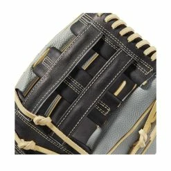 2021 Wilson A2000 1799SS 12.75" SuperSkin Outfield Baseball Glove: WBW1001121275 -Outlet Fielding Gloves Store WBW100112 4 A2000 OF 1799SS 1275 Black GreySS Blonde.png.cq5dam.web .1200.1200