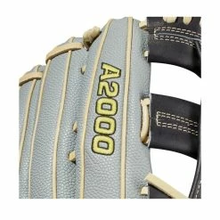 2021 Wilson A2000 1799SS 12.75" SuperSkin Outfield Baseball Glove: WBW1001121275 -Outlet Fielding Gloves Store WBW100112 5 A2000 OF 1799SS 1275 Black GreySS Blonde.png.cq5dam.web .1200.1200