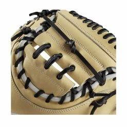 Wilson A2000 CM33 33" Baseball Catcher's Mitt: WBW10011533 -Outlet Fielding Gloves Store WBW100115 4 A2000 C DPCM 33 Blonde.png.cq5dam.web .1200.1200