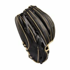 2022 Wilson A1000 DP15 11.5" Infield Baseball Glove: WTA10RB22DP15 -Outlet Fielding Gloves Store WBW100132 3 A1000 DP15 IF 115 Blue Black Blonde.png.cq5dam.web .1200.1200
