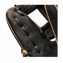 2022 Wilson A1000 DP15 11.5" Infield Baseball Glove: WTA10RB22DP15 -Outlet Fielding Gloves Store WBW100132 6 A1000 DP15 IF 115 Blue Black Blonde.png.cq5dam.web .1200.1200