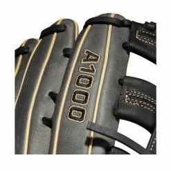 2022 Wilson A1000 1750 12.5" Outfield Baseball Glove: WTA10RB221750 -Outlet Fielding Gloves Store WBW100138 5 A1000 1750 OF 125 Grey Blonde Black.png.cq5dam.web .1200.1200