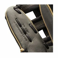 2022 Wilson A1000 1750 12.5" Outfield Baseball Glove: WTA10RB221750 -Outlet Fielding Gloves Store WBW100138 6 A1000 1750 OF 125 Grey Blonde Black.png.cq5dam.web .1200.1200