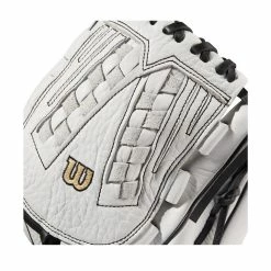 2022 Wilson A1000 V125 12.5" Outfield/Pitcher's Fastpitch Softball Glove: WTA10RF22V125 17 2022 Wilson A1000 V125 12.5" Outfield/Pitcher's Fastpitch Softball Glove: WTA10RF22V125 -Outlet Fielding Gloves Store WBW100182 4 A1000 FP V125 OF 125 White Black.png.cq5dam.web .1200.1200
