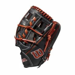 2022 Wilson A2000 1716 11.5" Infield Baseball Glove: WTA20RB221716 -Outlet Fielding Gloves Store WBW100389 2 A2000 Leather 1716 IF 115 Black Copper.png.cq5dam.web .1200.1200