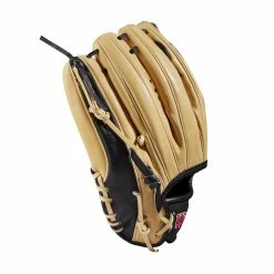 2022 Wilson A2000 D33 11.75" Pitcher's Baseball Glove: WTA20RB22D33 -Outlet Fielding Gloves Store WBW100393 3 A2000 Leather D33 1175 Blonde Black.png.cq5dam.web .1200.1200