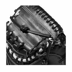 2022 Wilson A2000 M1DSS 33.5" Catcher's Mitt: WTA20RB22M1DSS -Outlet Fielding Gloves Store WBW100401 4 A2000 M1D C 335 Black White Red.png.cq5dam.web .1200.1200