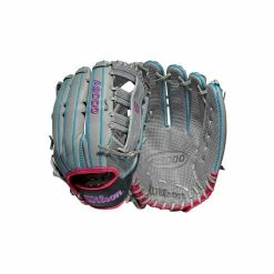 Wilson A2000 SCSP13SS 13" Slowpitch Softball Fielding Glove: WBW10040213 -Outlet Fielding Gloves Store WBW100402 8 A2000 SP13 SC 13 GreyDimpled GreySS BlackSS.png.cq5dam.web .1200.1200
