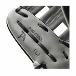 2022 Wilson A2000 TA7 Tim Anderson GM 11.5" Baseball Glove: WTA20RB22TA7GM -Outlet Fielding Gloves Store WBW100433 6 A2000 TA7 GM IF 115 Black Grey.png.cq5dam.web .1200.1200