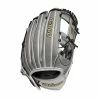 2022 Wilson A2000 H75 11.75" Infield Fastpitch Softball Glove: WTA20RF22H75 -Outlet Fielding Gloves Store WBW100437 0 A2000 FP IF H75 1175 Grey White.png.cq5dam.web .1200.1200