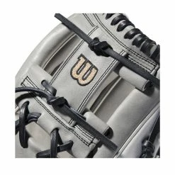 2022 Wilson A2000 H75 11.75" Infield Fastpitch Softball Glove: WTA20RF22H75 17 2022 Wilson A2000 H75 11.75" Infield Fastpitch Softball Glove: WTA20RF22H75 -Outlet Fielding Gloves Store WBW100437 4 A2000 FP IF H75 1175 Grey White.png.cq5dam.web .1200.1200