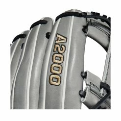 2022 Wilson A2000 H75 11.75" Infield Fastpitch Softball Glove: WTA20RF22H75 16 2022 Wilson A2000 H75 11.75" Infield Fastpitch Softball Glove: WTA20RF22H75 -Outlet Fielding Gloves Store WBW100437 5 A2000 FP IF H75 1175 Grey White.png.cq5dam.web .1200.1200