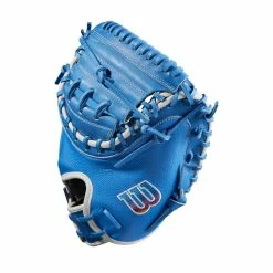 2023 Wilson A2000 Love The Moment CM33 33" Baseball Catcher's Mitt: WBW10084833 -Outlet Fielding Gloves Store WBW100848 2 A2000 C LTM CM33 33 AutismSpeaksBlue.png.cq5dam.web .1200.1200