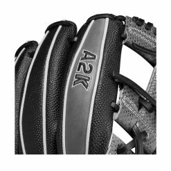 2023 Wilson A2K SC1787SS 11.75" Infield Baseball Glove: WBW1008921175 16 2023 Wilson A2K SC1787SS 11.75" Infield Baseball Glove: WBW1008921175 -Outlet Fielding Gloves Store WBW100892 5 A2K IF 1787SC 1175 BlackSS GreyDimple Grey.png.cq5dam.web .1200.1200