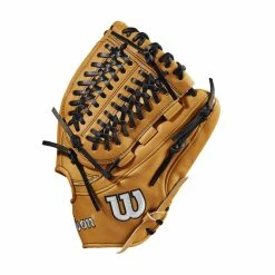 2023 Wilson A2K D33 11.75" Pitcher's Baseball Glove: WBW1008931175 -Outlet Fielding Gloves Store WBW100893 2 A2K P D33 1175 VintageTan Black.png.cq5dam.web .1200.1200