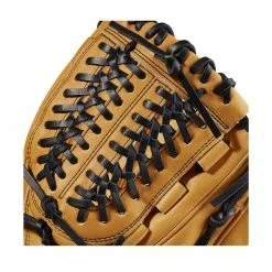 2023 Wilson A2K D33 11.75" Pitcher's Baseball Glove: WBW1008931175 -Outlet Fielding Gloves Store WBW100893 4 A2K P D33 1175 VintageTan Black.png.cq5dam.web .1200.1200