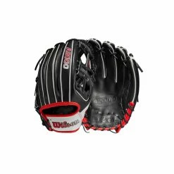 2023 Wilson A2000 1975 11.75" Infield Baseball Glove: WBW1009701175 19 2023 Wilson A2000 1975 11.75" Infield Baseball Glove: WBW1009701175 -Outlet Fielding Gloves Store WBW100970 8 A2000 IF 1975 1175 Black White Red.png.cq5dam.web .1200.1200