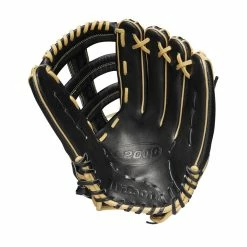 2023 Wilson A2000 1810 Super Skin 12.75" Outfield Baseball Glove: WBW1009731275 -Outlet Fielding Gloves Store WBW100973 1 A2000 OF 1810SS 1275 Black BlackSS Blonde.png.cq5dam.web .1200.1200