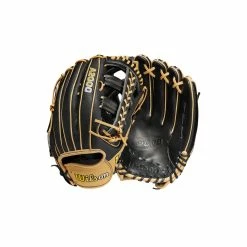 2023 Wilson A2000 1810 Super Skin 12.75" Outfield Baseball Glove: WBW1009731275 -Outlet Fielding Gloves Store WBW100973 8 A2000 OF 1810SS 1275 Black BlackSS Blonde.png.cq5dam.web .1200.1200