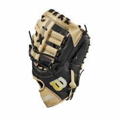 2023 Wilson A2000 1679 Super Skin 12.5" Baseball First Base Mitt: WBW100979125 -Outlet Fielding Gloves Store WBW100979 2 A2000 1B 1679SS 125 Black BlackSS Blonde.png.cq5dam.web .1200.1200