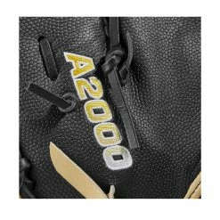 2023 Wilson A2000 1679 Super Skin 12.5" Baseball First Base Mitt: WBW100979125 -Outlet Fielding Gloves Store WBW100979 5 A2000 1B 1679SS 125 Black BlackSS Blonde.png.cq5dam.web .1200.1200