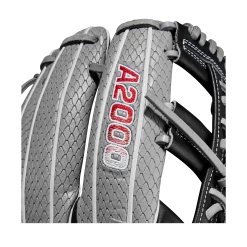 2023 Wilson A2000 FP75SS 11.75" Infield Fastpitch Glove: WBW1009911175 -Outlet Fielding Gloves Store WBW100991 5 A2000 FP FP75SS 1175 GreySnakeSS Black Red