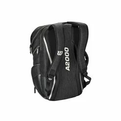 Wilson A2000 Players Backpack Bat Bag: WTA2000 21 Wilson A2000 Players Backpack Bat Bag: WTA2000 -Outlet Fielding Gloves Store WTA20BPBL 3 Wilson A2000 Backpack Black Silver Back.png.cq5dam.web .1200.1200